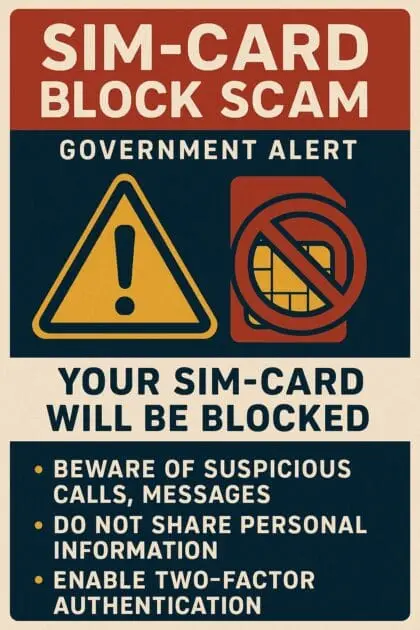 SIM Card Scam 2025