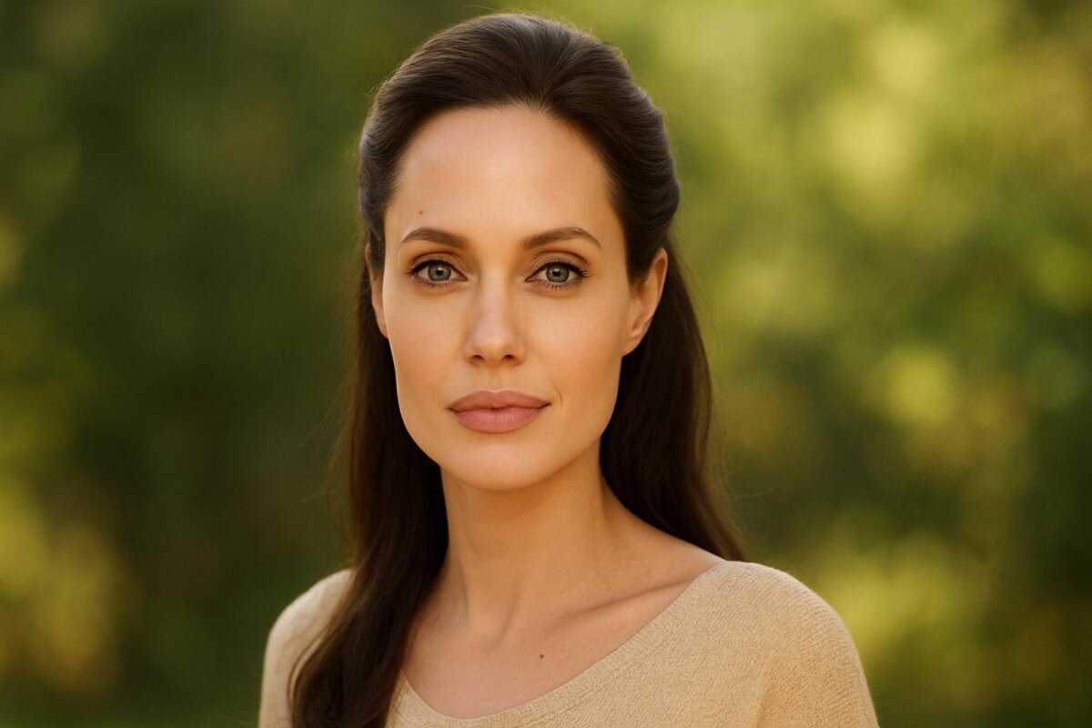 Angelina Jolie leaving America in graceful Honey Rose style portrait, Hollywood actress preparing for new life abroad