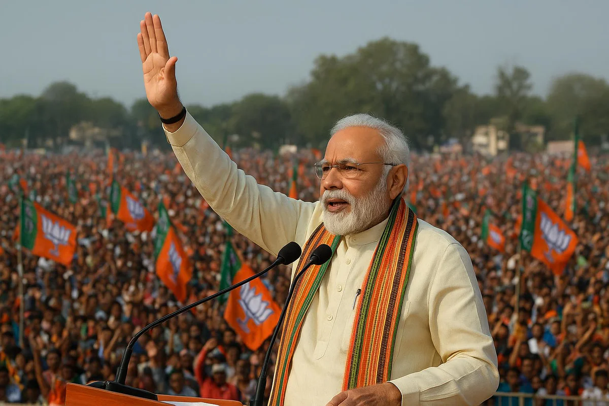 PM Modi Bold and Historic Statement in 2025: गया रैली में प्रधानमंत्री नरेंद्र मोदी का संबोधन, भ्रष्टाचार पर ऐतिहासिक और कड़ा बयान